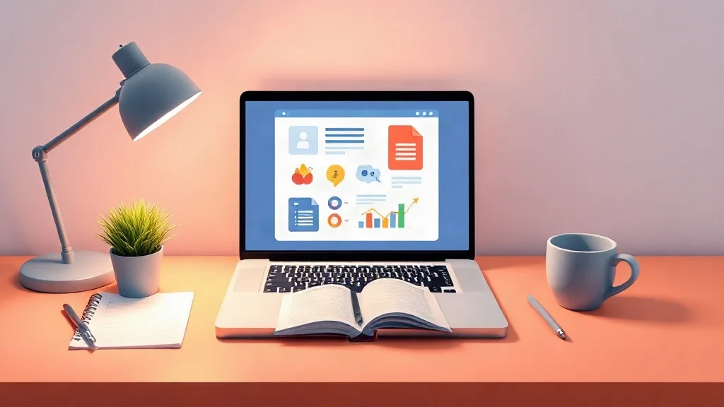 link building case study reports with growth charts and backlink icons